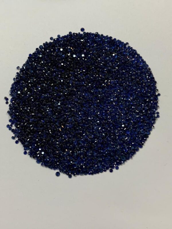 Round Blue Sapphire - Image 2